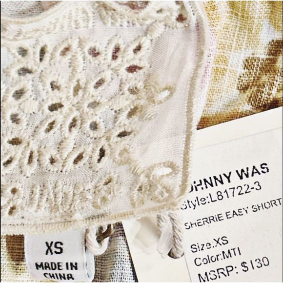 NWT Johnny Was Sherrie Easy Short - Picture 13 of 15